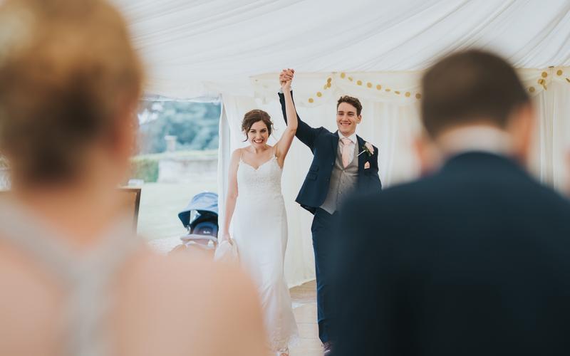 Matt Fox Photography Whitewed Directory Approved Wedding Photographer creative documentary reportage relaxed natural Trowbridge Wiltshire Bride Groom greeted into reception