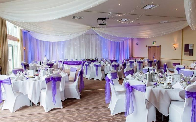 Venues Covered Whitewed approved venue stylist decorative hire decoration wedding event Swindon Wiltshire drapes De Vere Cotswold Water Park