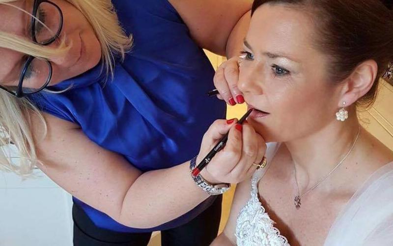 Your Inspired Beauty Whitewed Directory approved mobile wedding special occasion makeup artist natural look Jane Iredale Make Up nails beauty spray tan beautician Swindon Wiltshire Beverly Wright lipstick