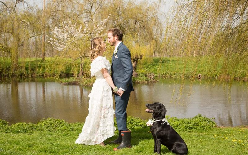 Orchard a Munsley tipi marquee wedding venue Herefordshire dog friendly