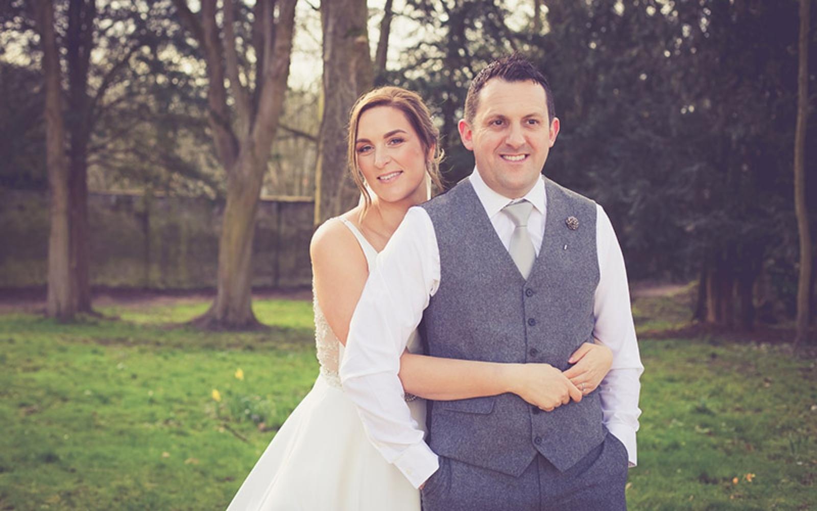 Bride and Groom portrait