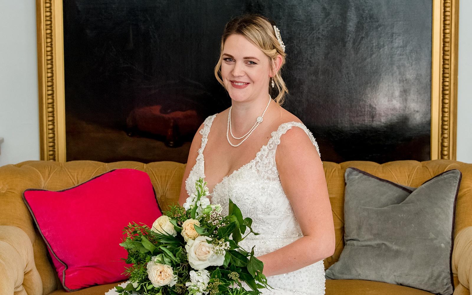Whitewed Directory real weddings and ideas styled shoot Wroughton House near Swindon Capture Every Moment Photography Cotswold photographers Make Up By Carissa Cirencester based makeup artist cruelty free table settings wedding decor and styling bridal bouquet