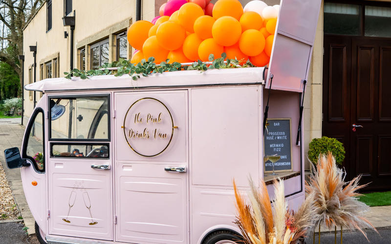 The Pink Drinks Van | Vetted Wedding Mobile Bar