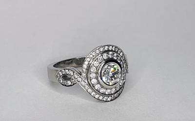 Bates Goldsmiths Cheltenham Independent jewellery bespoke handmade vintage wedding engagement rings