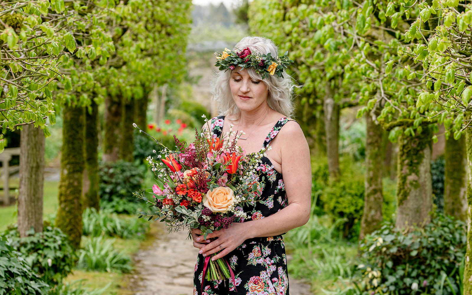 Styled Engagement Shoot at Barnsley House