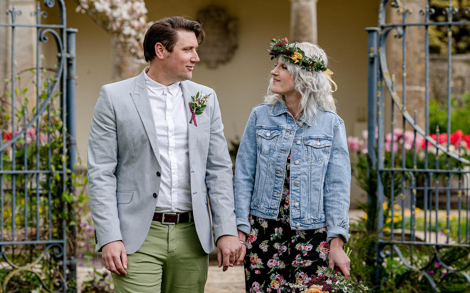 Styled Engagement Shoot at Barnsley House