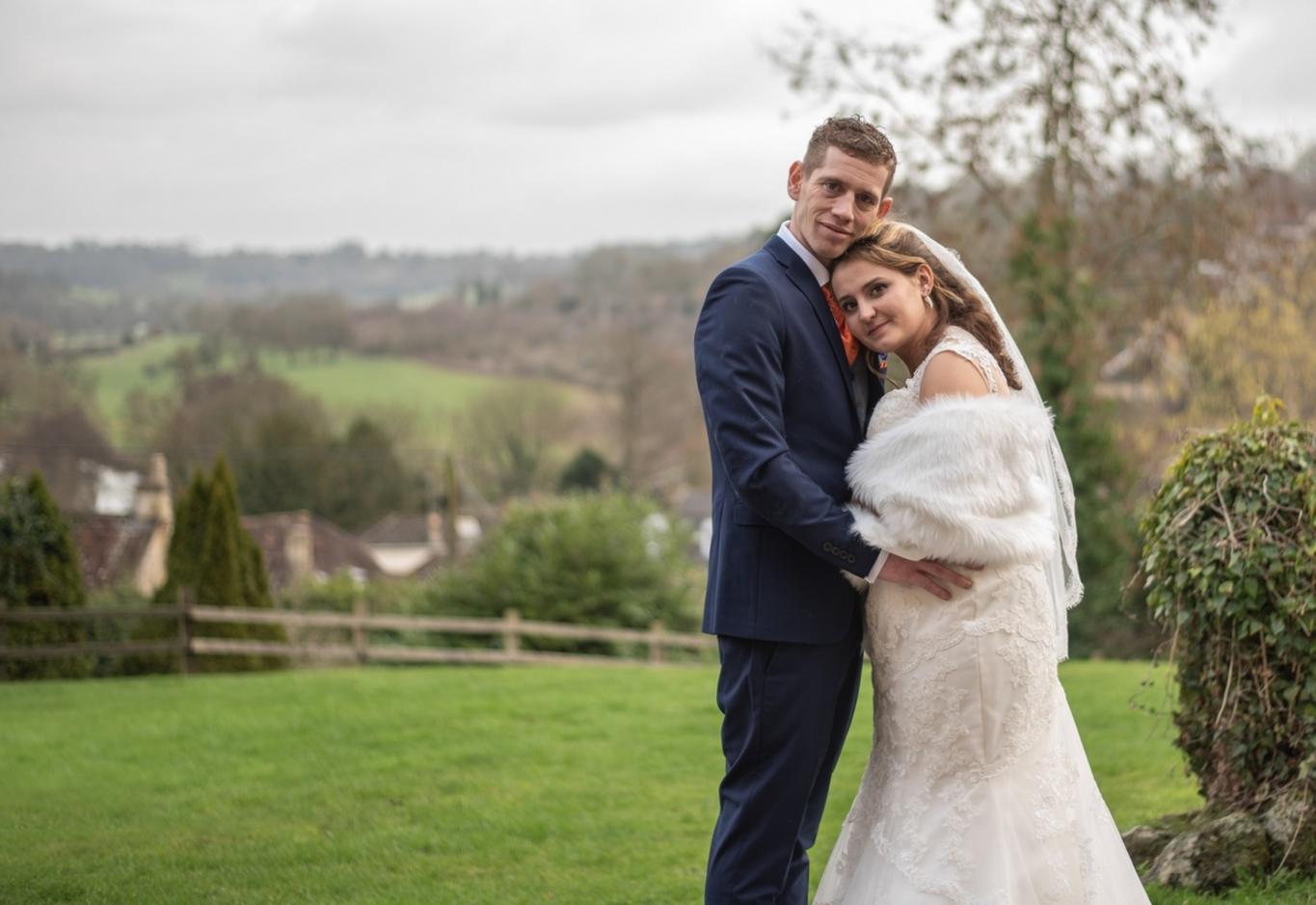 Xenia & Danny at Limpley Stoke Hotel