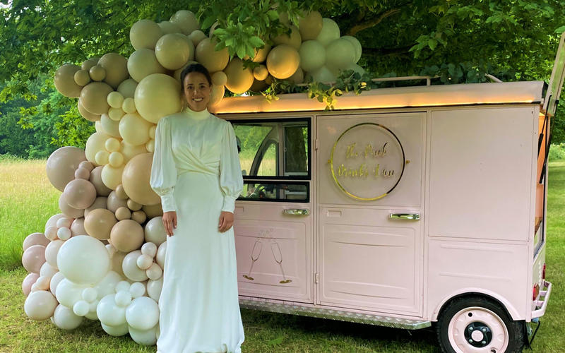 The Pink Drinks Van | Vetted Wedding Mobile Bar