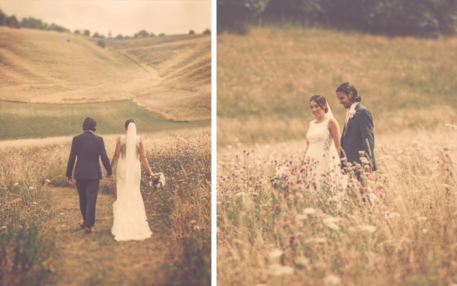 Real Wedding: Hannah & Saxon at Wellington Barn
