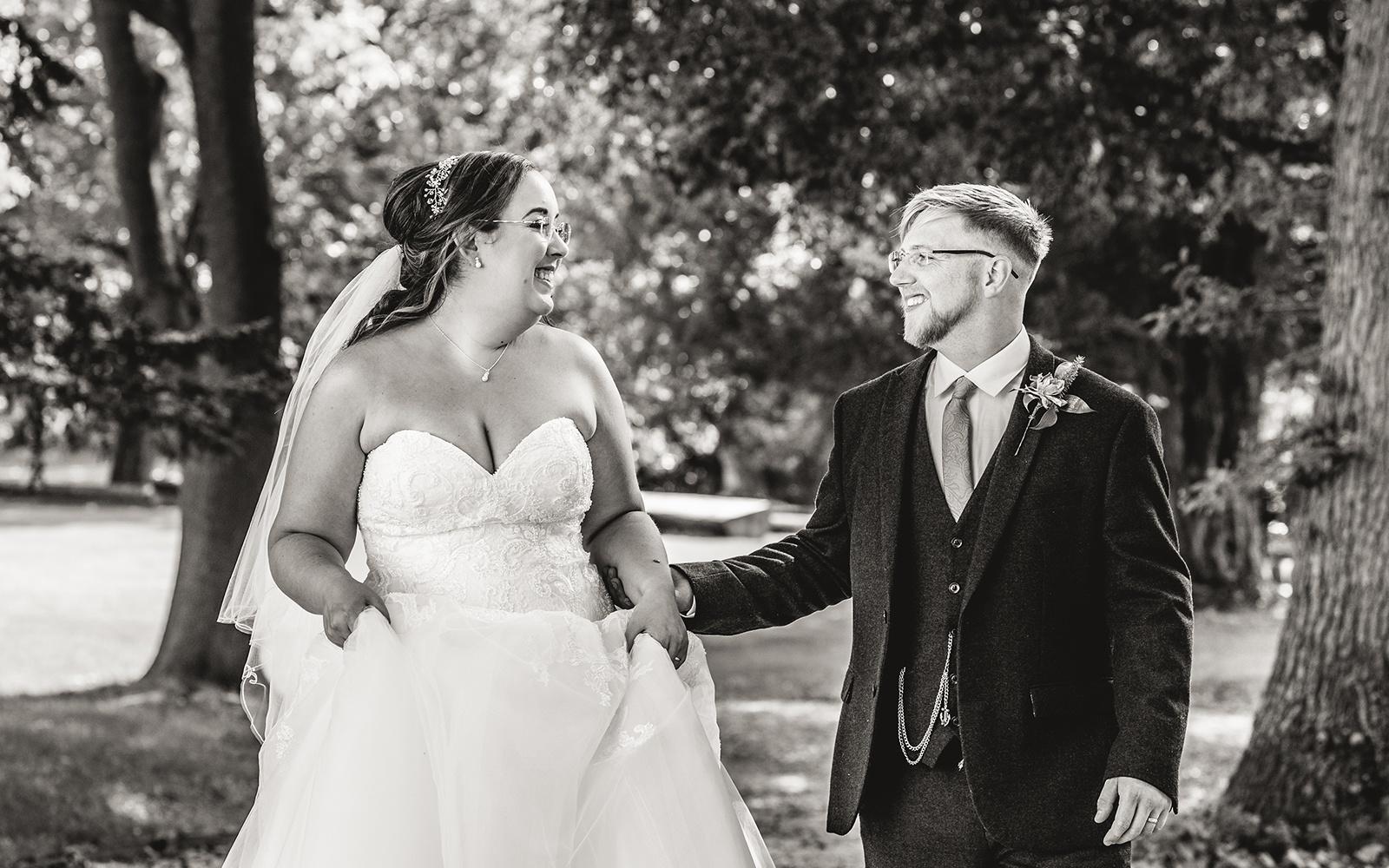 Capture Every Moment Real Wedding Cirencester photography Eastington Park Stonehouse traditional strapless wedding dress 