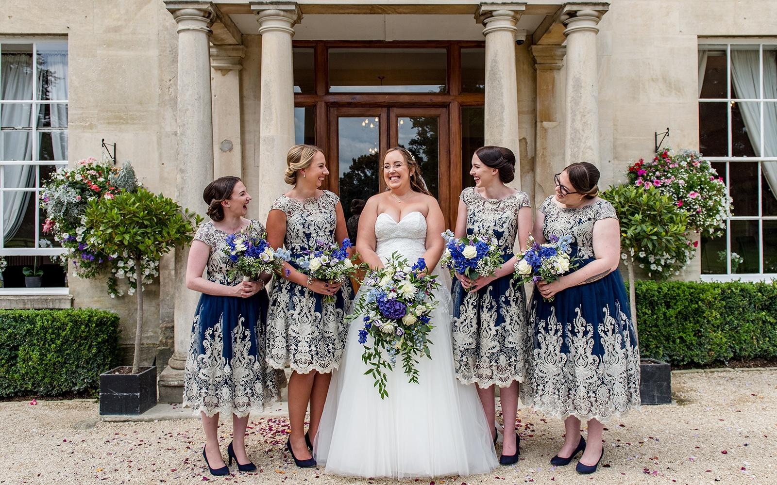 Capture Every Moment Real Wedding Cirencester photography Eastington Park Stonehouse Gloucestershire bride tribe detailed lace bridesmaid dresses