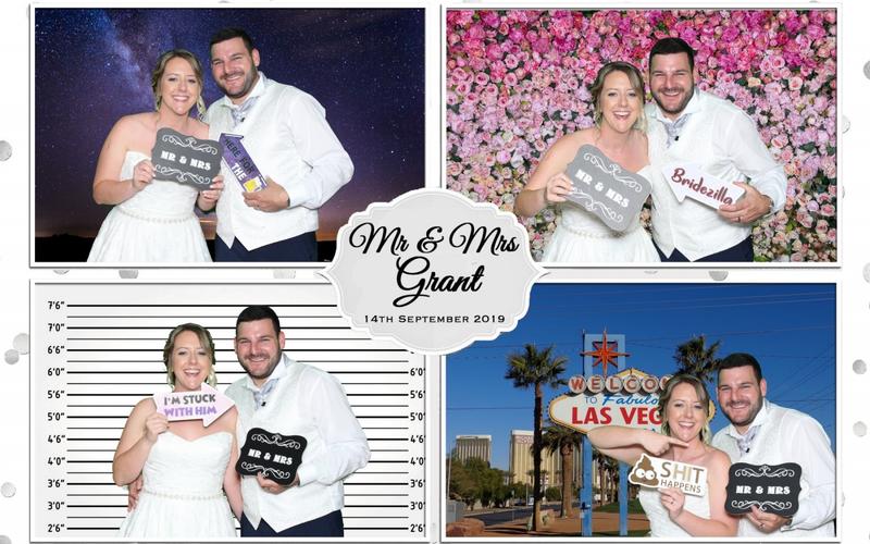 SmileyBooths Cotswolds Whitewed Directory approved wedding party premium open photo booth  flower wall back drop green screen props high quality photos GIFs and boomerangs Redditch Worcestershire postcard Mr & Mrs personalised
