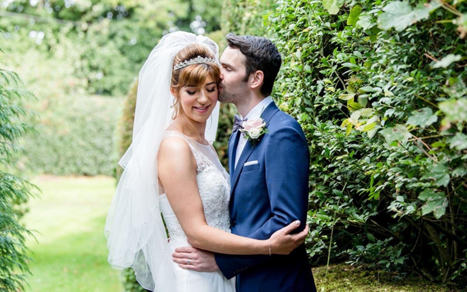 Capture Every Moment real wedding photography Cirencester Hare & Hounds Tetbury tiara