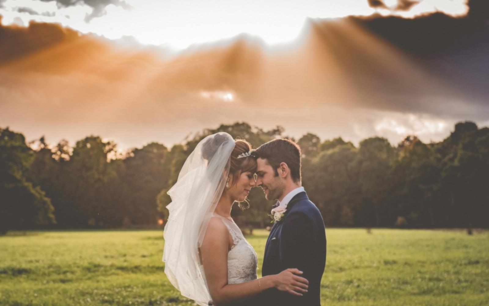 Capture Every Moment real wedding photography cirencester Hare & Hounds Tetbury beautiful sky