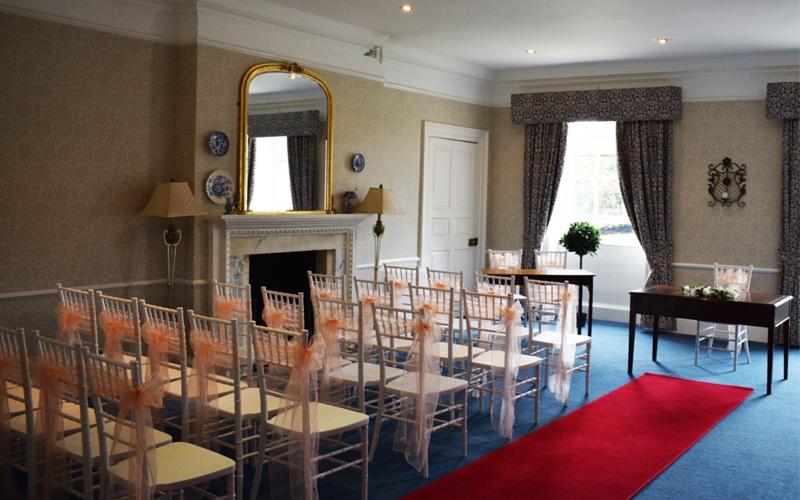 Lydiard House Whitewed Directory approved wedding ceremony reception venue 100 guests 37 bedrooms packages competitive Lydiard Park Swindon Wiltshire grand room red carpet