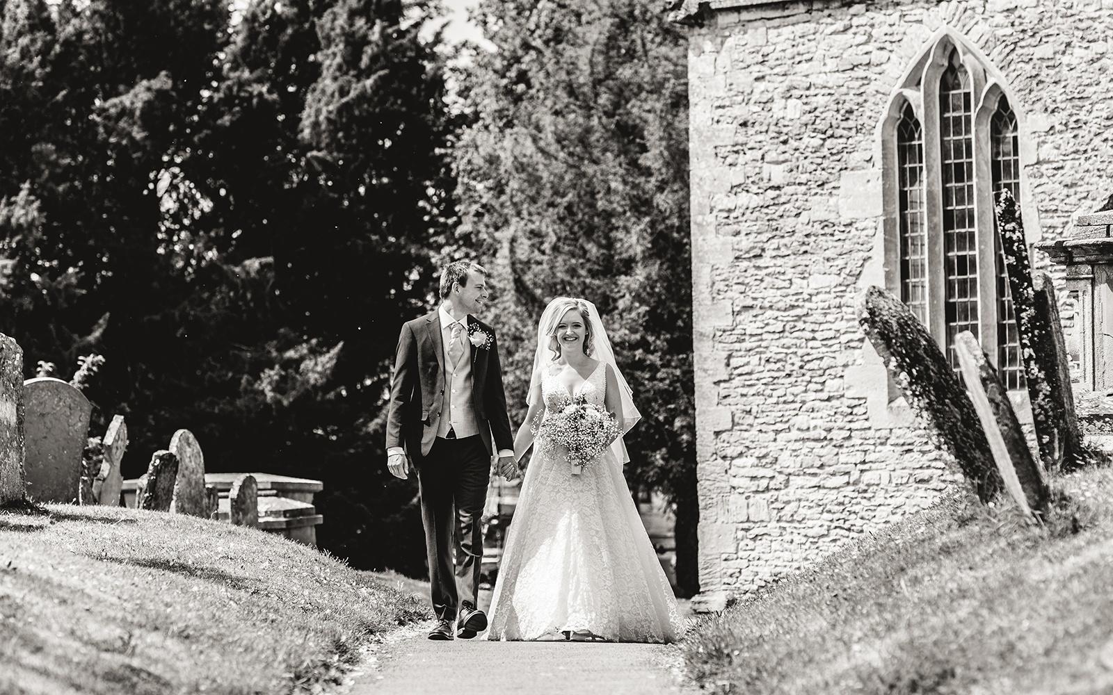 Capture Every Moment real wedding photography duo photographer Cirencester  Church of St Mary The Virgin Bampton Spittleborough Farm Wiltshire just married 
