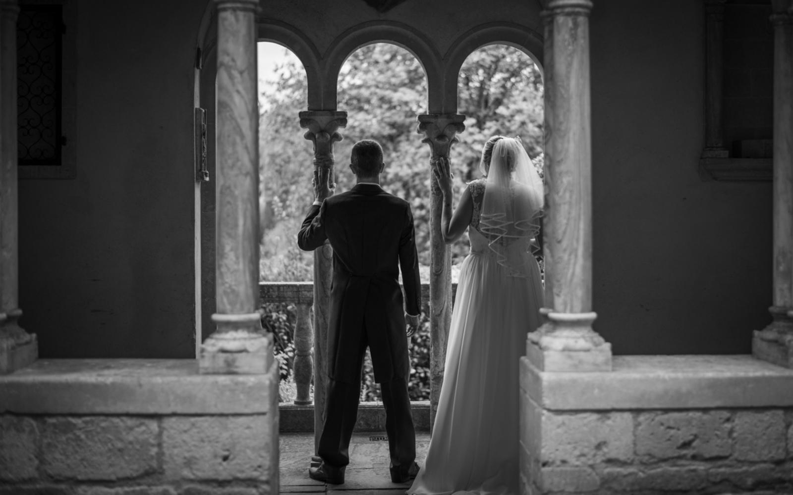 Strike A Pose Photography Real Wedding Photography Wiltshire The Farmhouse Inn in Southwick bride and groom