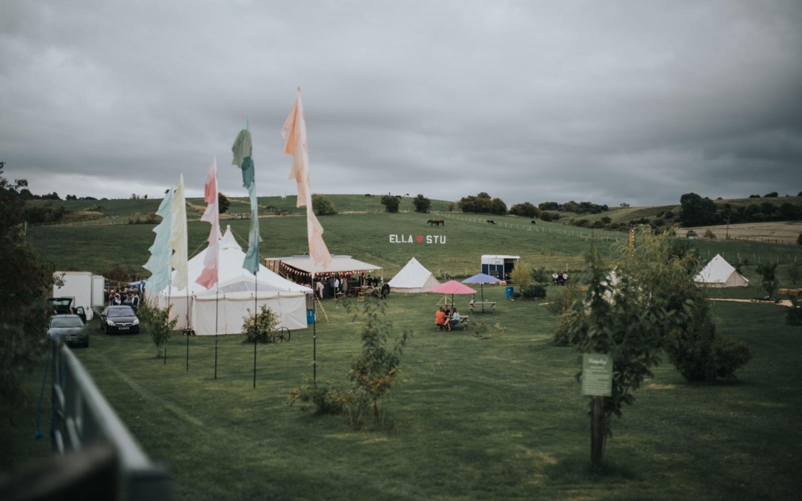 Matt Fox Photography Real Wedding photographer Wiltshire Hampsley Hollow, Calne teepee's