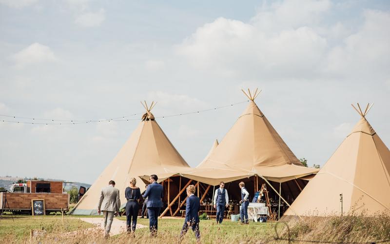 Buffalo Tipi Whitewed vetted Nordic Scandinavian tipi tepee hire wedding party event Corsham Bath Wiltshire