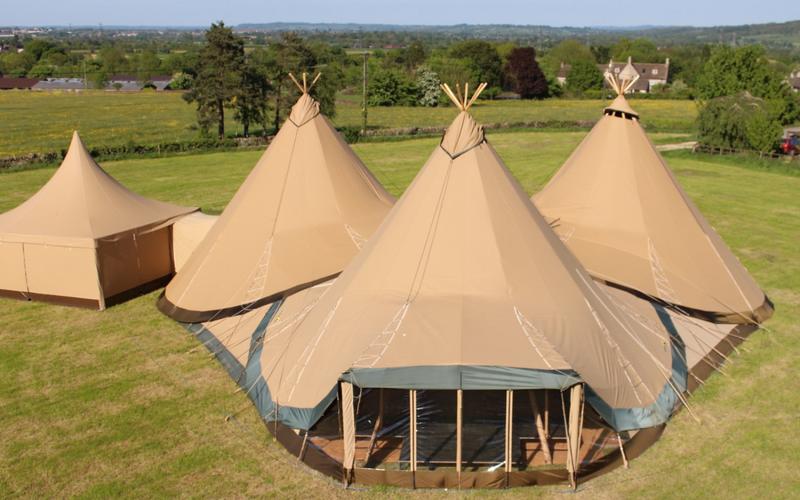 Buffalo Tipi Whitewed vetted Nordic Scandinavian tipi tepee hire wedding party event Corsham Bath Wiltshire