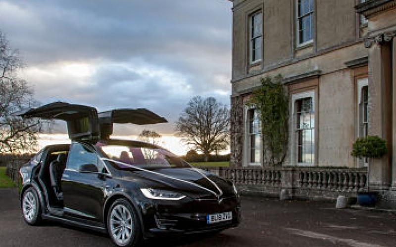 Executive E Cars Whitewed approved transport electric Tesla weddings private hire special events Corsham Wiltshire