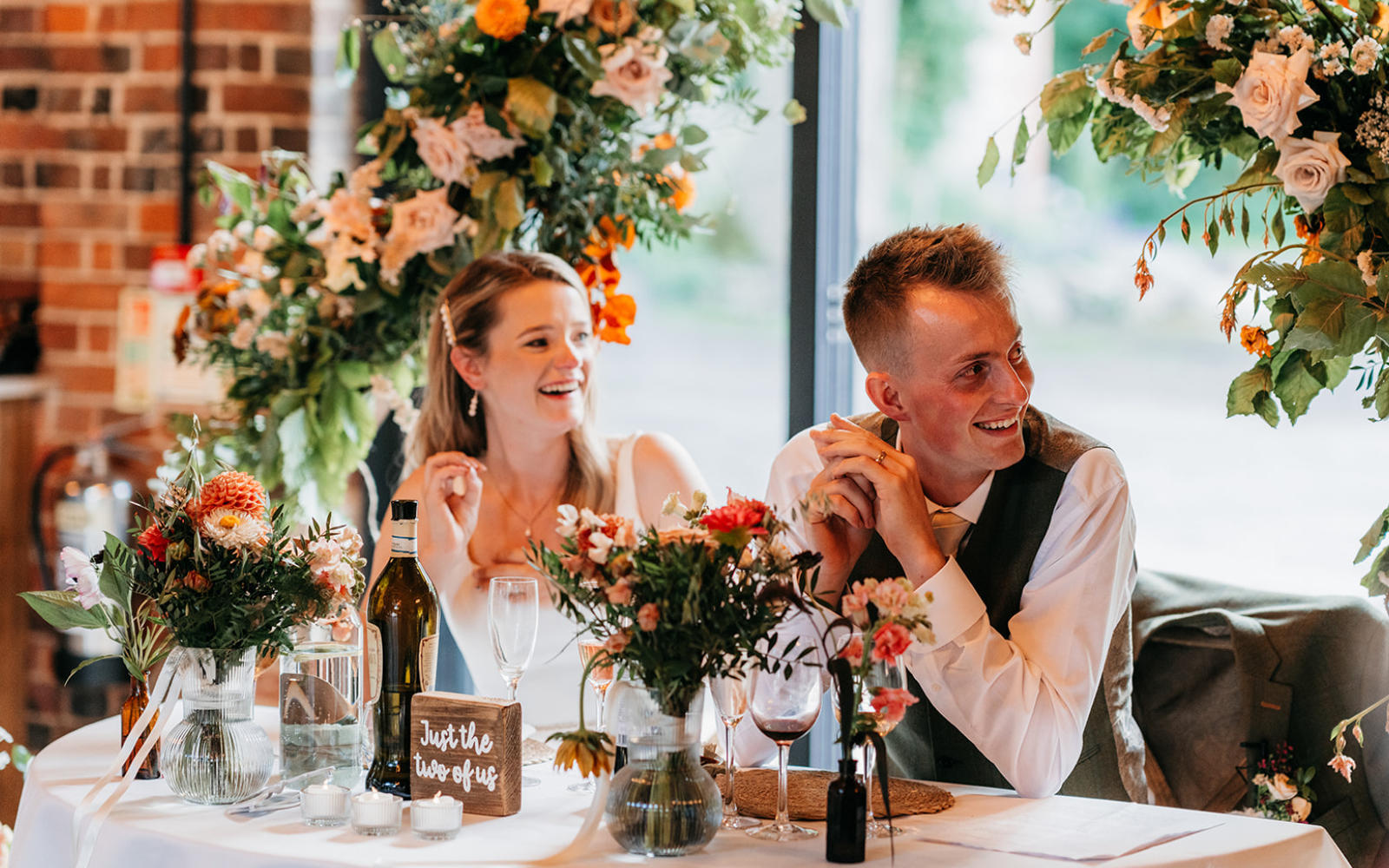 Lauren & Arthur's beautiful wedding at The Ridgeway Barns, Wiltshire