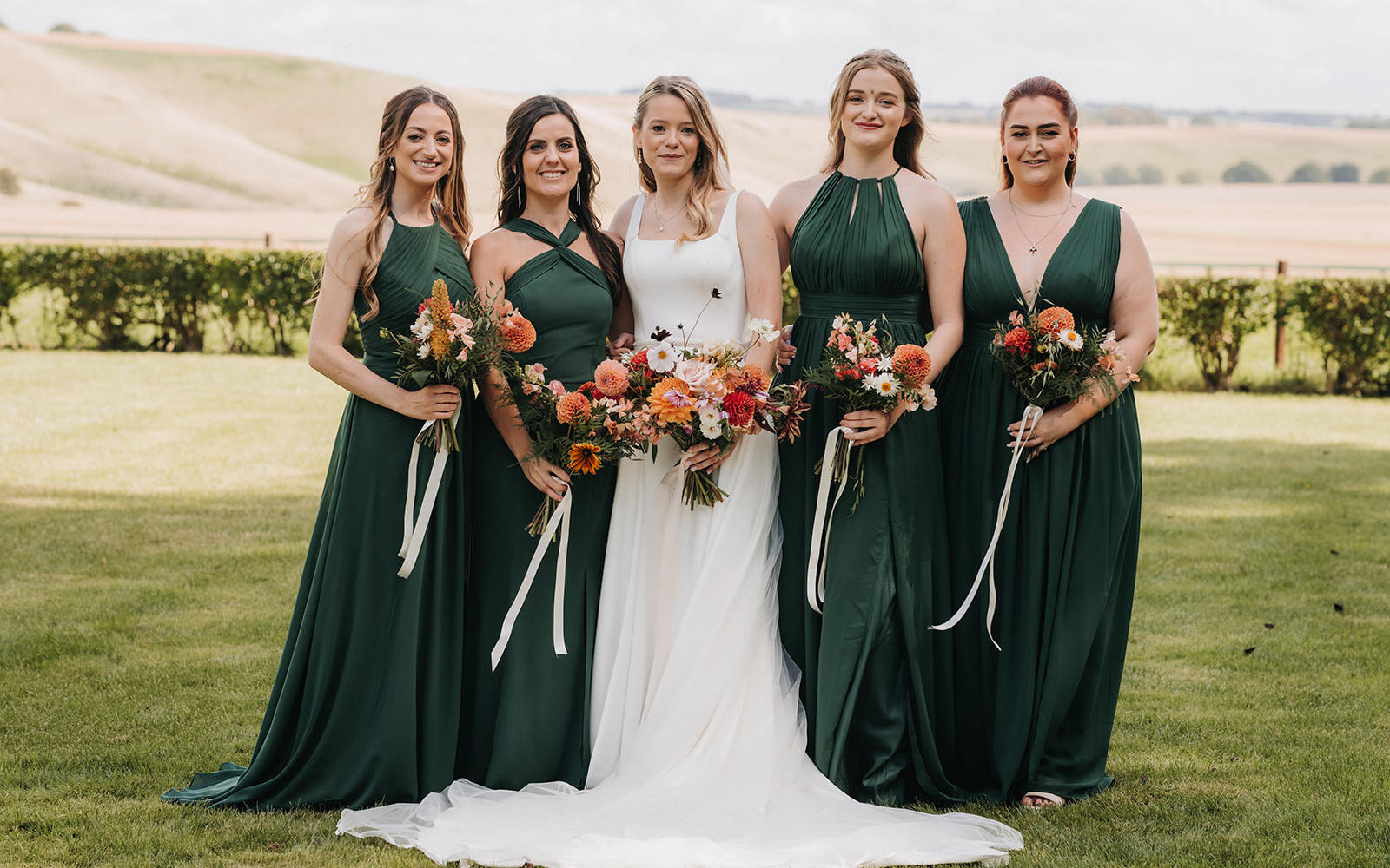 Lauren & Arthur's beautiful wedding at The Ridgeway Barns, Wiltshire