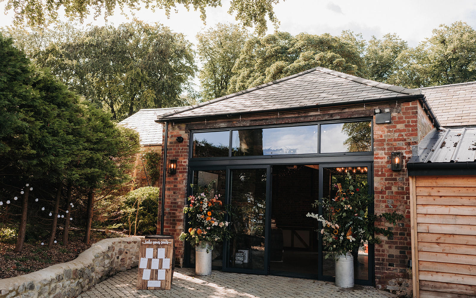 Lauren & Arthur's beautiful wedding at The Ridgeway Barns, Wiltshire