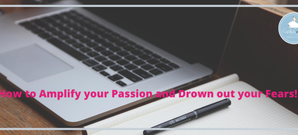 Natalie Lovett of The Whitewed Directory advises on how to amplify passion and drown out fear