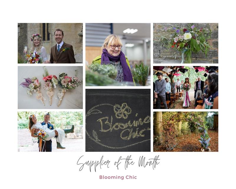 August supplier of the month Whitewed directory blog Blooming Chic Wiltshire Florist