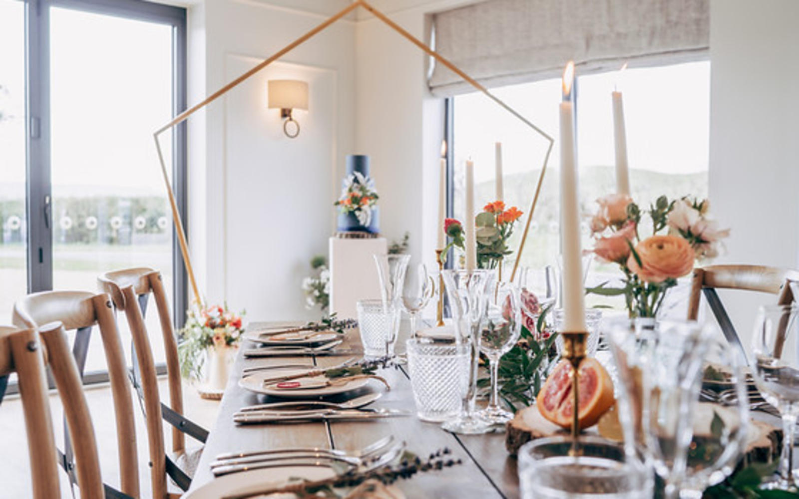 Bold & Bright Wedding Inspiration at Basset Down Complex,