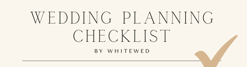 Wedding Planning Checklist