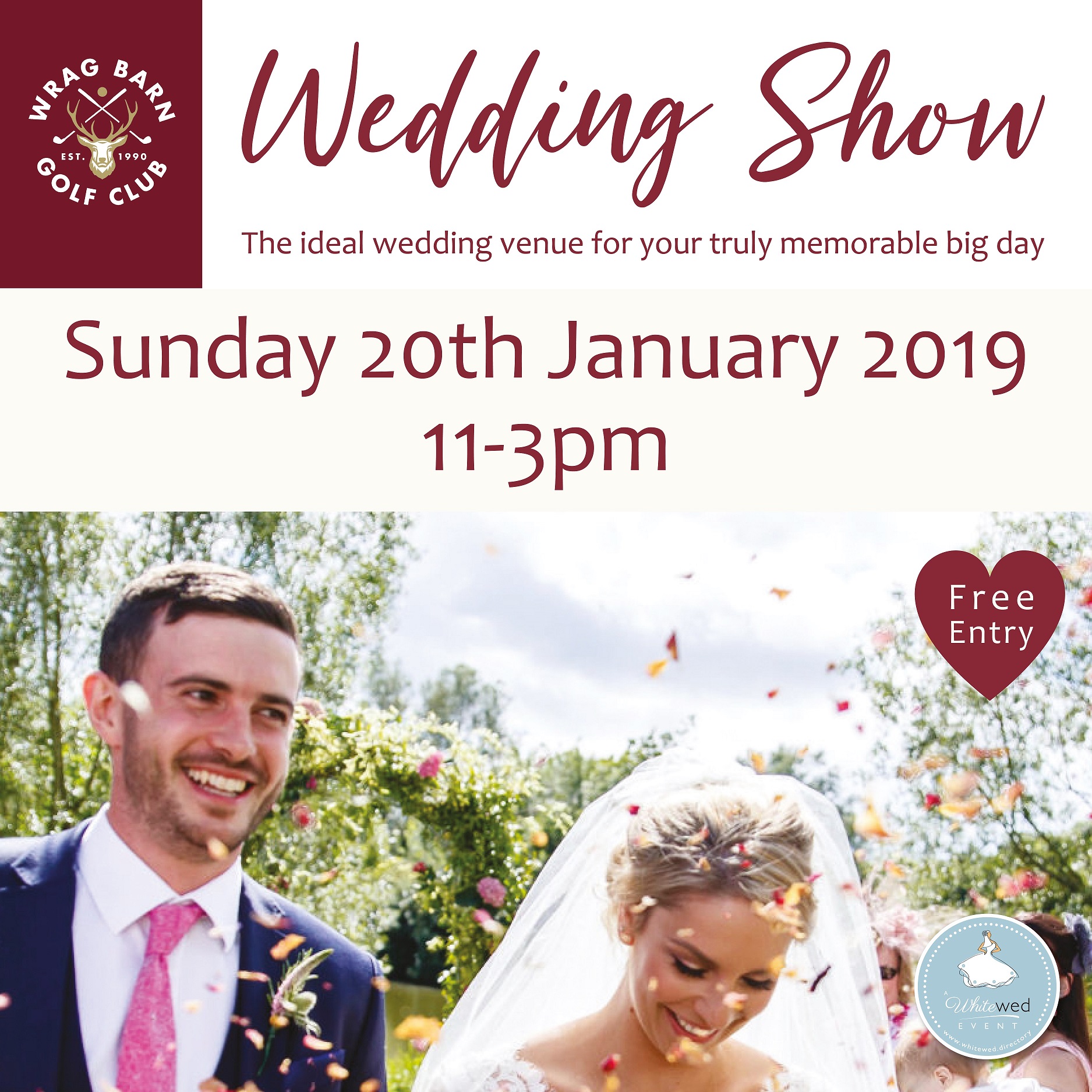 Wrag Barn Highworth Wiltshire Wedding Show January 2019 free entry