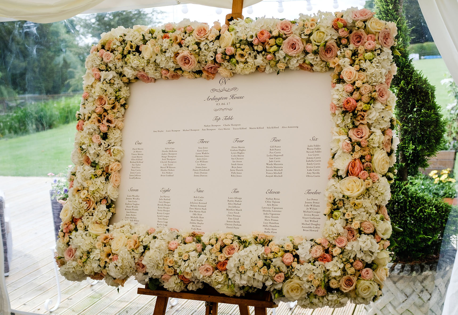 Whitewed Directory from the professionals blog on the seating plan stationery designers floral table settings easel 