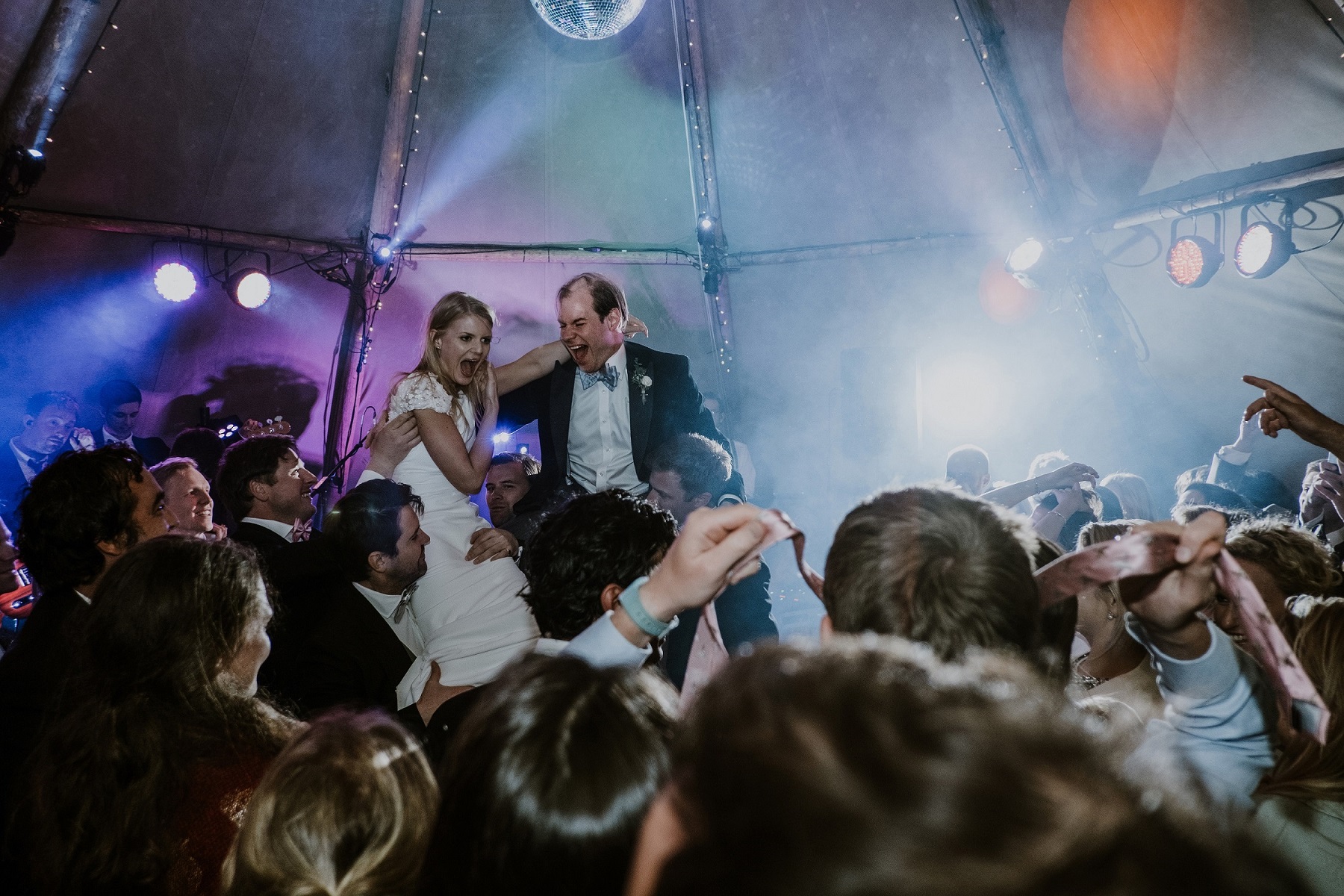 Whitewed Directory dilemma blog Why use a wedding planner Natalie Lovett Love to Plan Ltd Swindon Wiltshire bride and groom ont he dance floor wedding reception bowtie