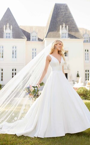 Plunging Neckline Wedding Dresses | Sophia Tolli